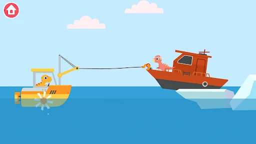 Dinosaur Patrol Boat: for kids