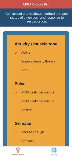 APGAR Score Pro