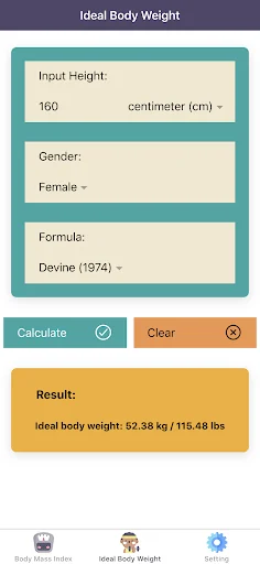 BMI Calculator Pro screenshot 2