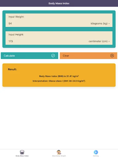 BMI Calculator Pro screenshot 4