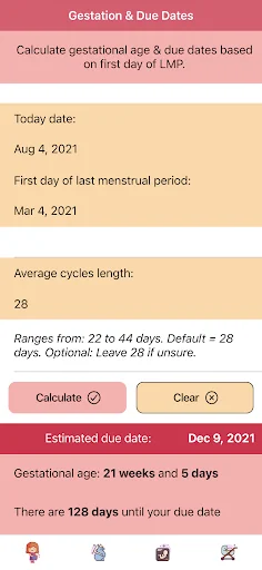Pregnancy Due Dates
