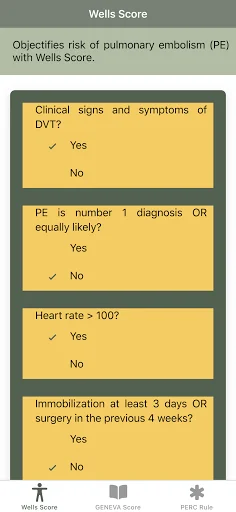 Pulmonary Embolism Score