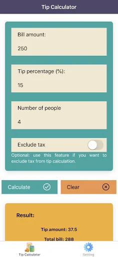 Tip Calculator Pro