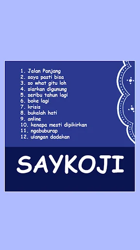 Bersabar Saykoji Offline