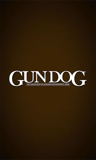 Gun Dog Magazine