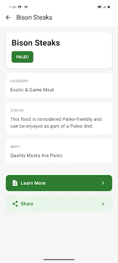 Paleo (io) The Paleo Food List screenshot 3