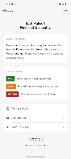 Paleo (io) The Paleo Food List screenshot 4