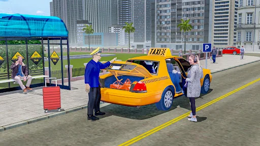 Taxi Simulator Pro Racing Game