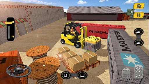 Real Forklift Simulator Games screenshot 1