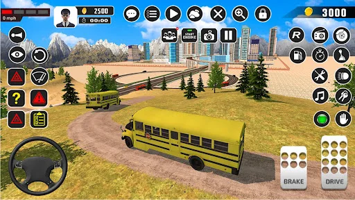 Offroad School Bus Driver Game screenshot 4