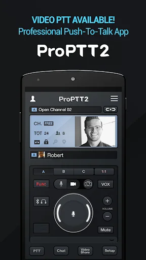ProPTT2 Video Push-To-Talk screenshot 1
