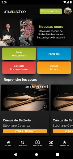 Cours de Musique & Masterclass