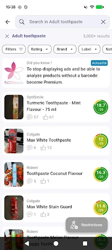 INCI Beauty - Cosmetic scanner screenshot 2