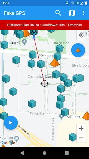 Fake GPS Joystick & Routes Go