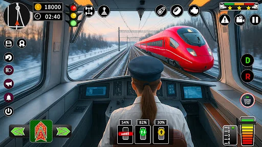 City Train Games Driver Sim 3D