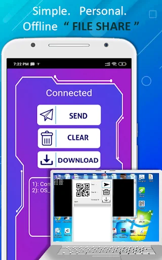 transfer files from phone to p screenshot 3