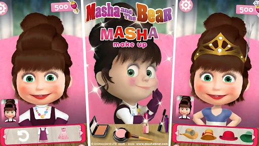 Masha and the Bear: Salon Game screenshot 3