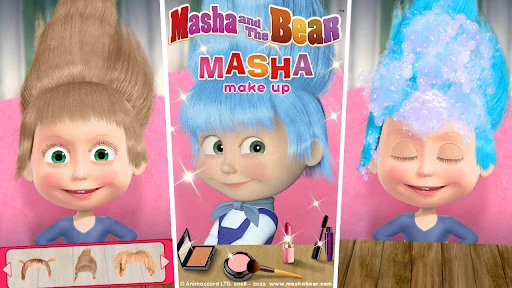 Masha and the Bear: Salon Game screenshot 4