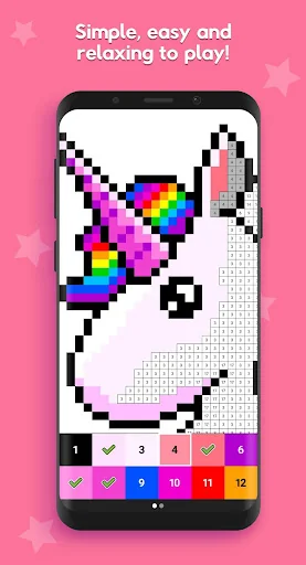 Pixel Tap: Color by Number screenshot 2