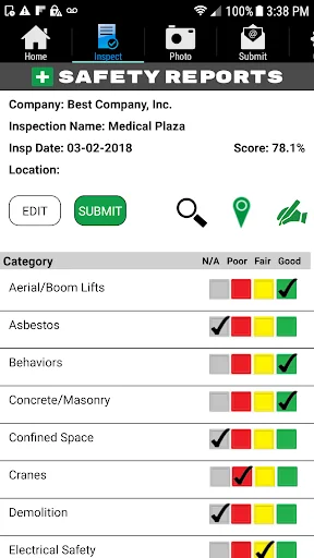 Safety Reports Inspection | SR screenshot 2