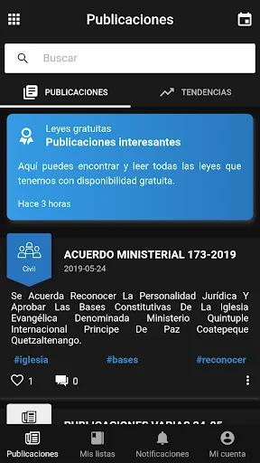 Juris - Leyes de Guatemala screenshot 2