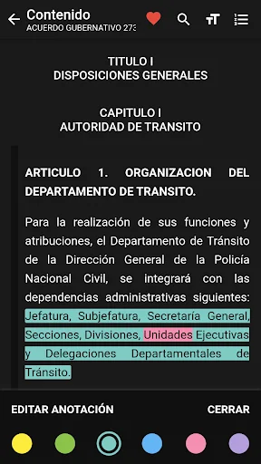 Juris - Leyes de Guatemala screenshot 4