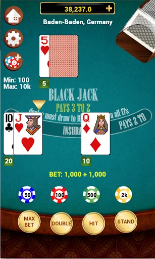 Blackjack 21 - Classic screenshot 4