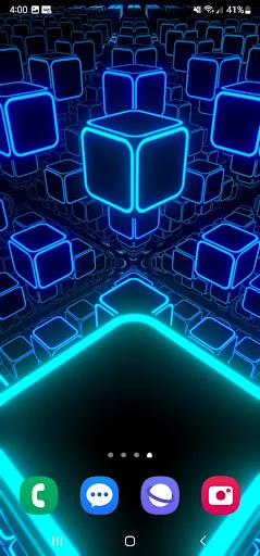 Infinity Cubes Live Wallpaper screenshot 1