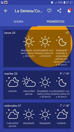 Meteorología Chile screenshot 4