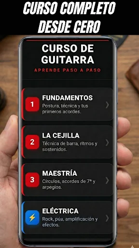Curso de Guitarra Paso a Paso screenshot 2