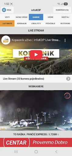 Kopaonik - infoKOP screenshot 4