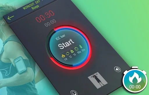 TIMER stopwatch workout:tabata