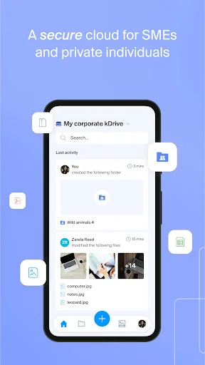 Infomaniak kDrive screenshot 2