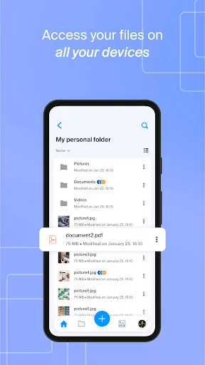 Infomaniak kDrive screenshot 3