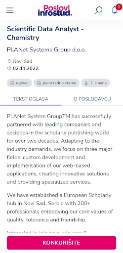 Poslovi Infostud screenshot 3