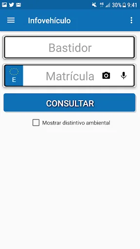 InfovehículoConsultarMatrícula