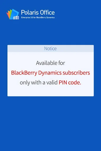 Polaris Office for BlackBerry