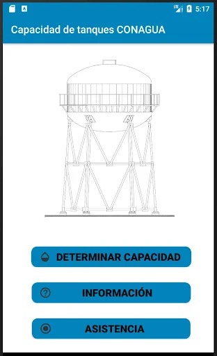 Capacidad de tanques CONAGUA