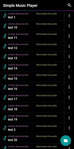 Simple Music Player