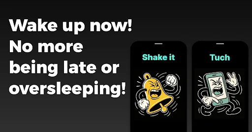 Shake it Alarm - Clock & Sleep screenshot 1