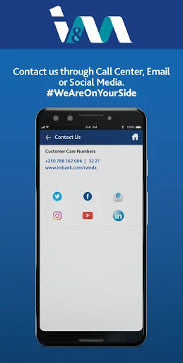 I&M Bank Rwanda screenshot 1