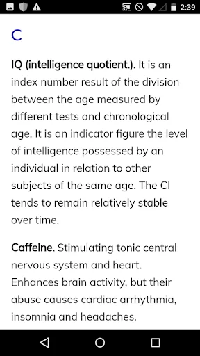 Psychological Dictionary screenshot 4