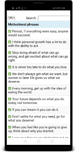 Motivational Phrases