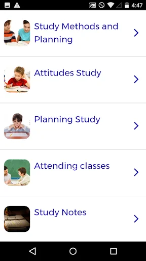 Course of Study Techniques