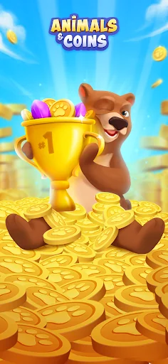 Animals & Coins Adventure Game screenshot 2