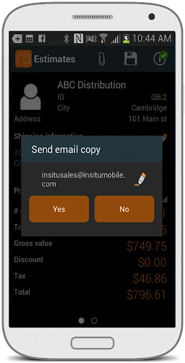 inSitu Sales (Legacy) screenshot 3
