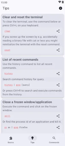 Linux Command Library screenshot 2