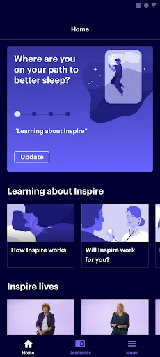 Inspire Sleep screenshot 1