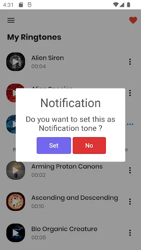 Sci-Fi Ringtones & Alerts screenshot 4
