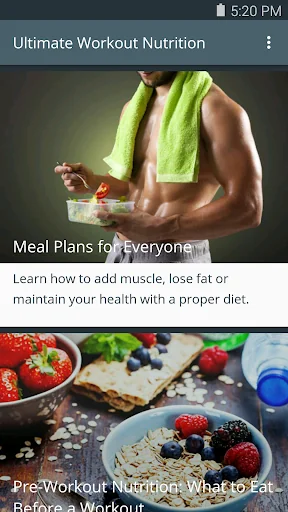 Ultimate Workout Nutrition
